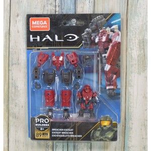 Mega Halo Construx 89 Piece Building Set | Breacher Exosuit New